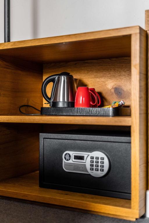 Kuchyň nebo kuchyňský kout v ubytování pentahotel Leuven