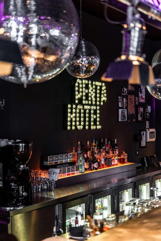 Lounge nebo bar v ubytování pentahotel Leuven