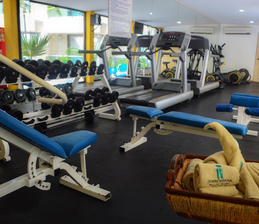 Fitness centrum a/nebo fitness zařízení v ubytování Copacabana Beach Hotel Acapulco