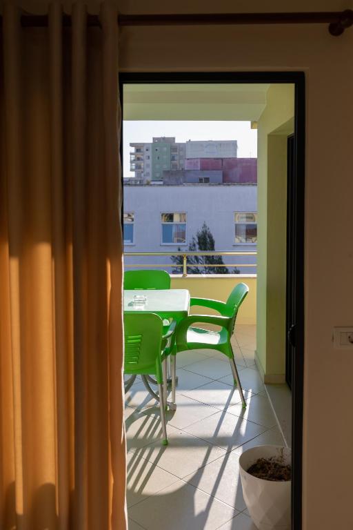 Balkón nebo terasa v ubytování Vila Emi Apartment's