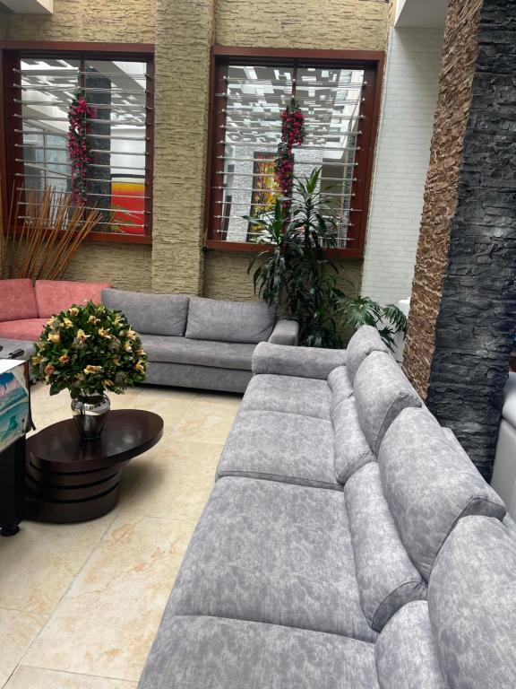 Posezení v ubytování Hotel macao colombia