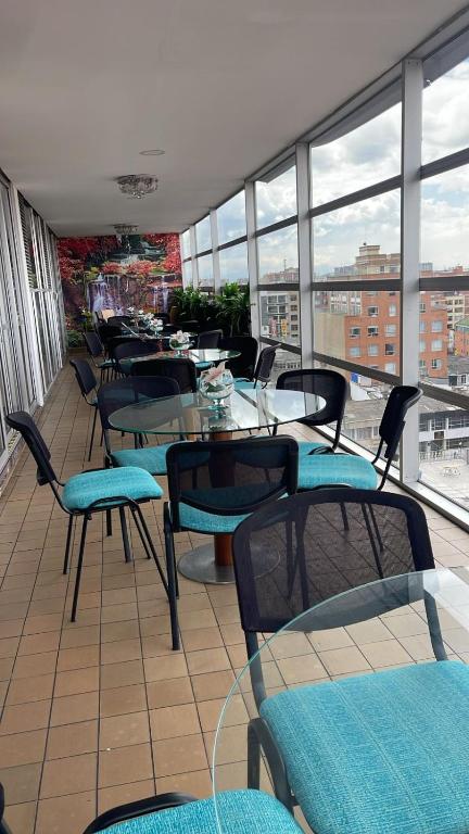 Posezení v ubytování Hotel macao colombia
