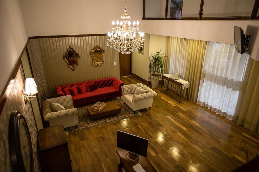 Posezení v ubytování Le Parc Hotel