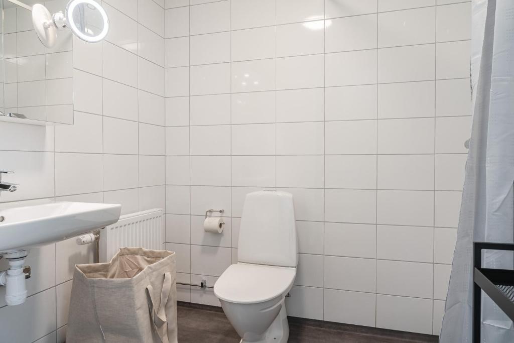 Koupelna v ubytování Guestly Homes - Modern Studio Apt