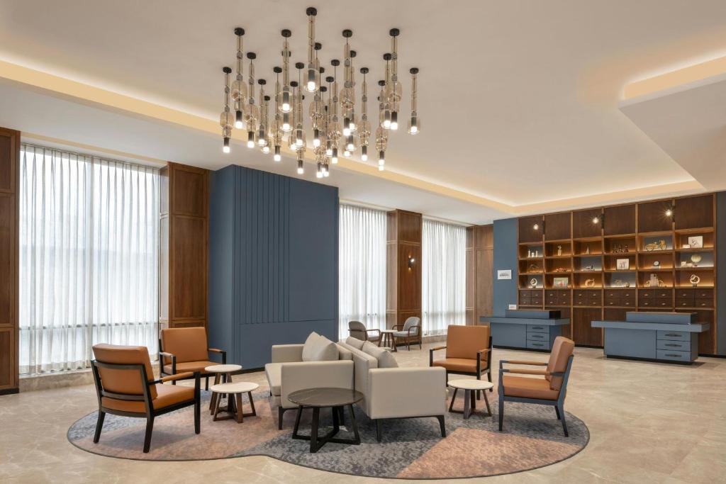 Posezení v ubytování Four Points by Sheraton Chennai, Velachery