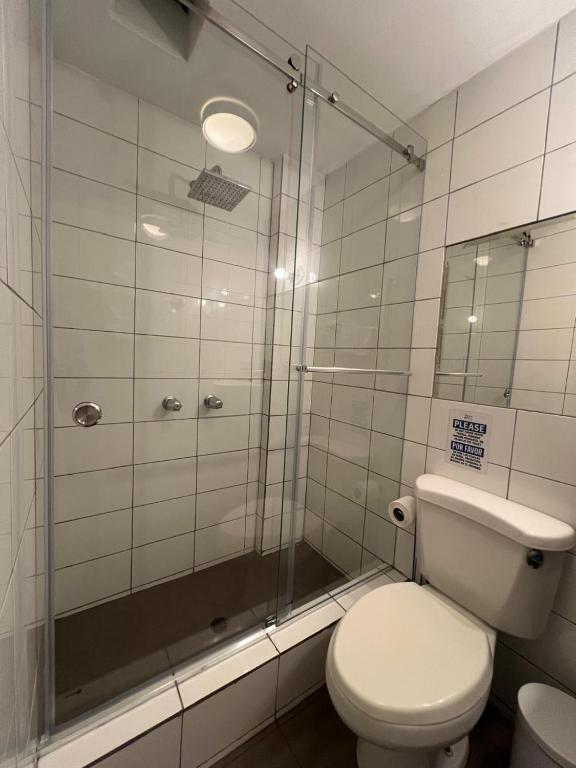 Koupelna v ubytování B&B Wasi Airport Lima