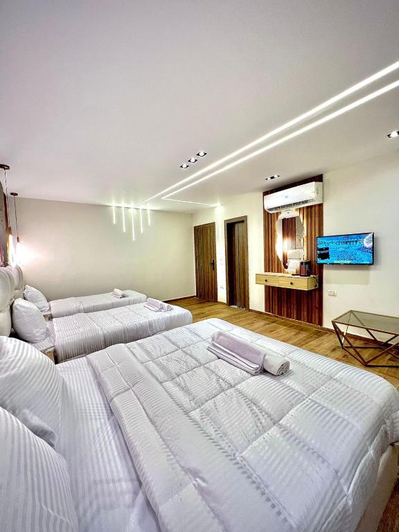 TV a/nebo společenská místnost v ubytování khofo pyramids view inn