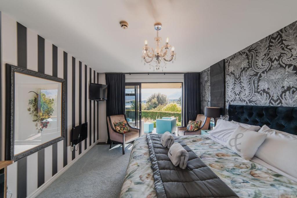 Room with Lake and Mountain Views - Tekapo - Resim 11