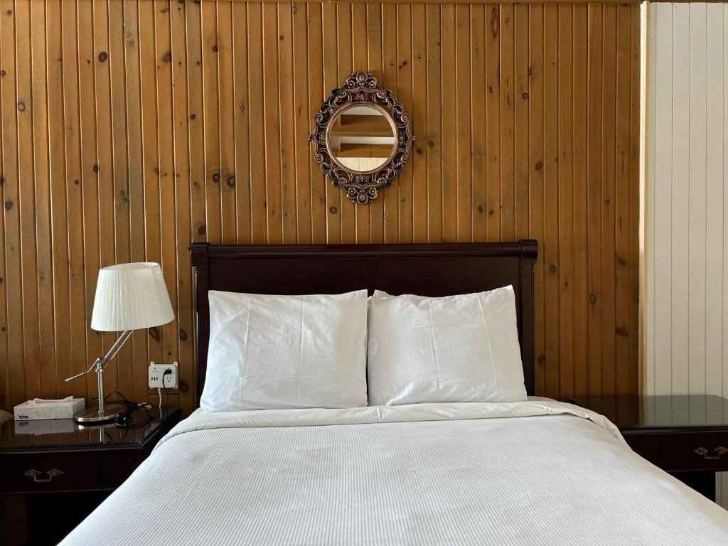 Postel nebo postele na pokoji v ubytování Motel Chantolac