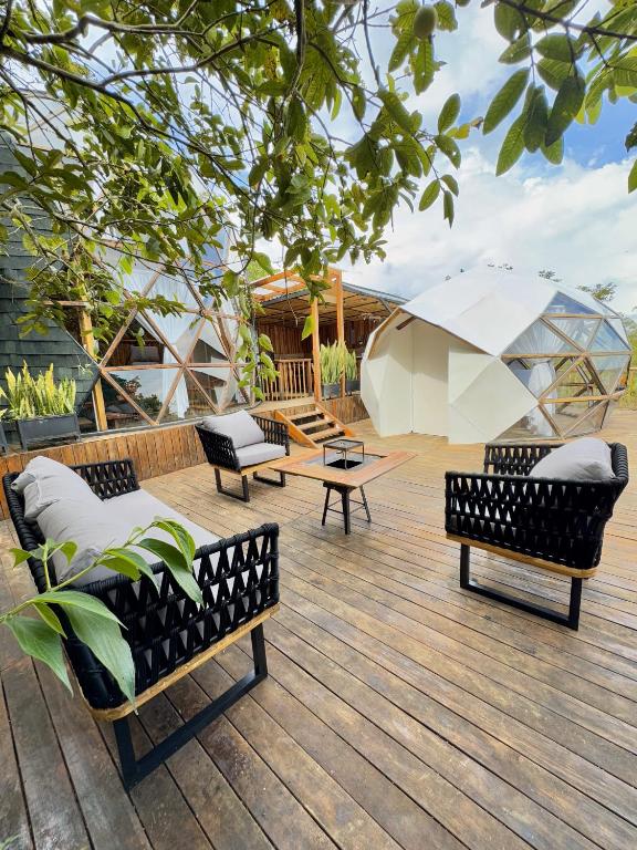 Giardino di MACA GLAMPING