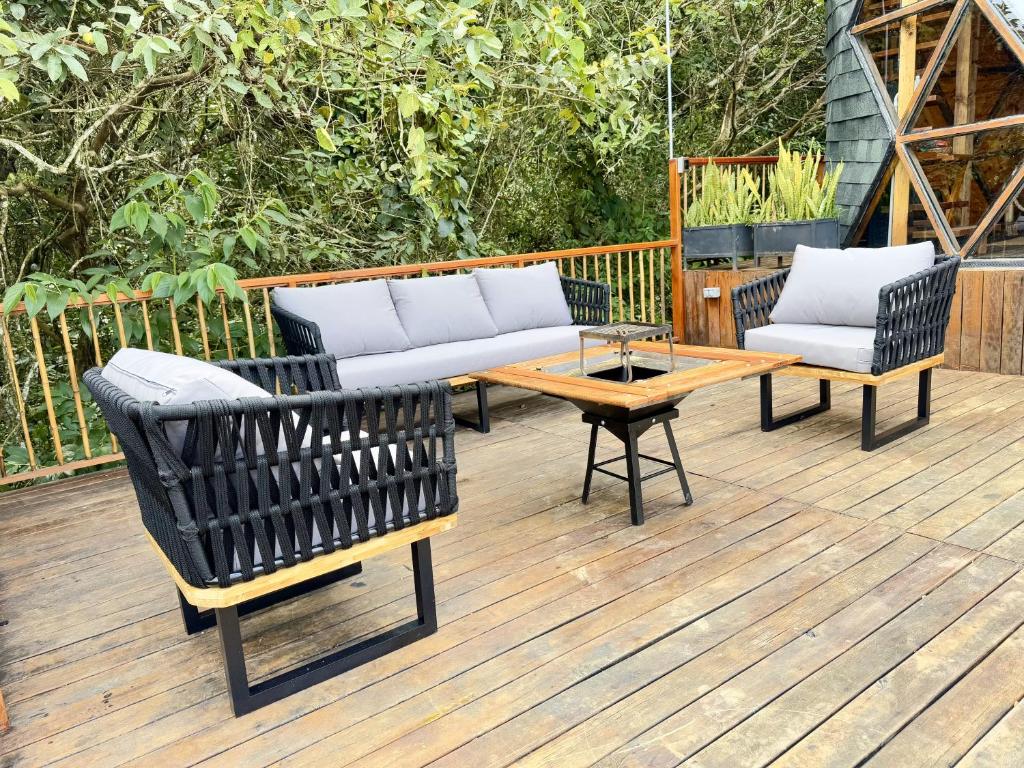 Balcone o terrazza di MACA GLAMPING