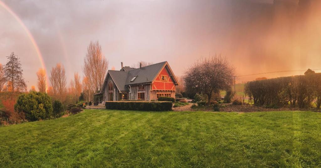Zahrada ubytování Streamside Country Manor