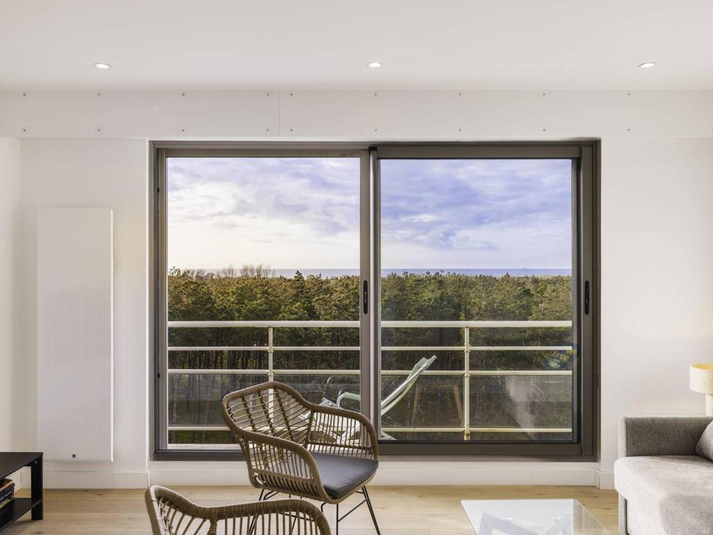 Balkoni atau teres di Studio à deux pas de la plage avec balcon et wifi - FR-1-821-4