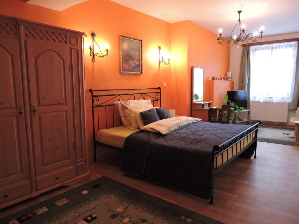 Postel nebo postele na pokoji v ubytování Hotel Atrium
