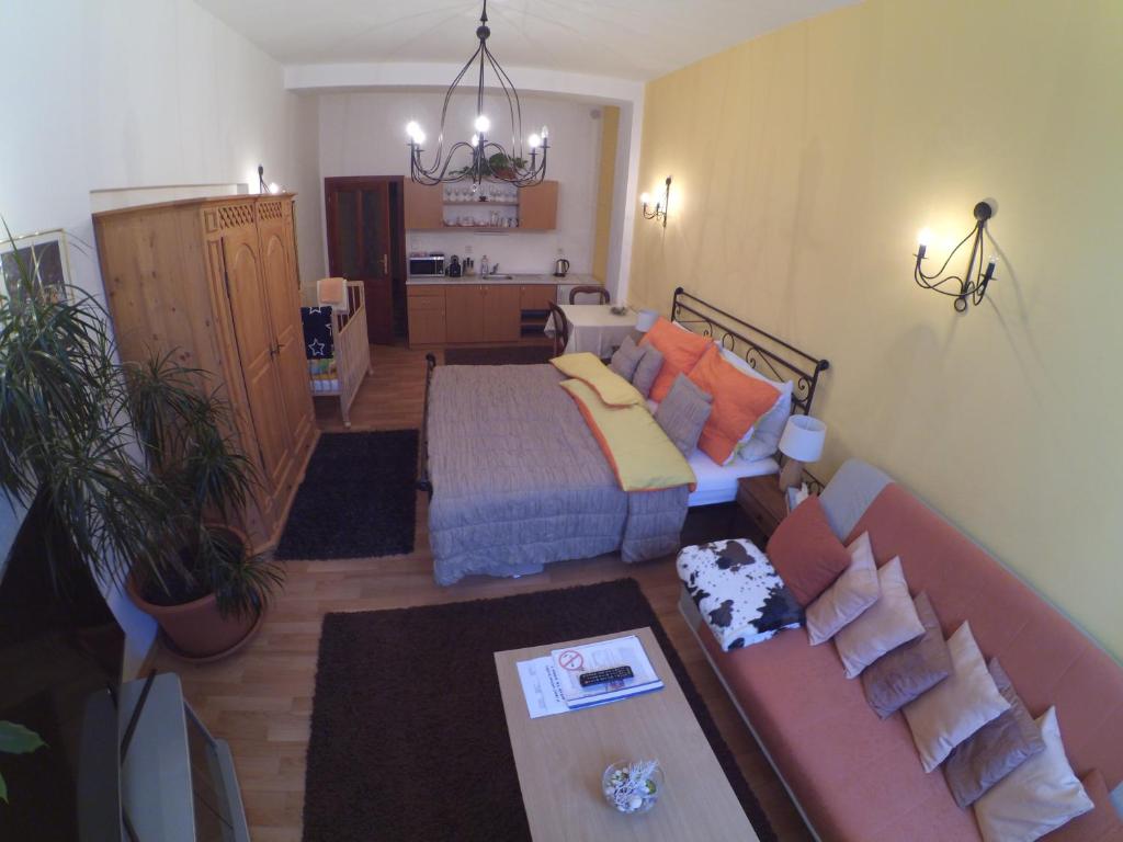 Postel nebo postele na pokoji v ubytování Hotel Atrium