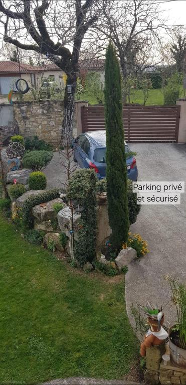 Zahrada ubytování les Box chambre d'hôtes