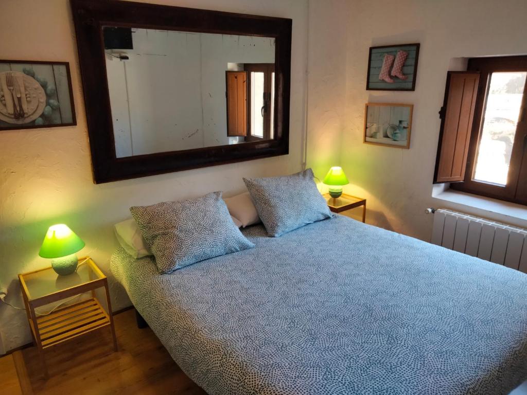 Postel nebo postele na pokoji v ubytování Casa Carlota
