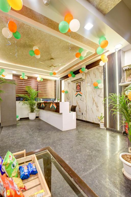 Vstupní hala nebo recepce v ubytování Airport Hotel Devrana