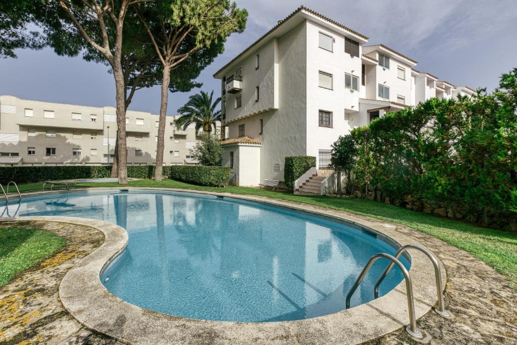 Bazén v ubytovaní Apt Amarres, piscina comunitaria alebo v jeho blízkosti