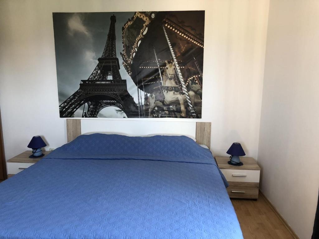 Postel nebo postele na pokoji v ubytování Apartman SARA
