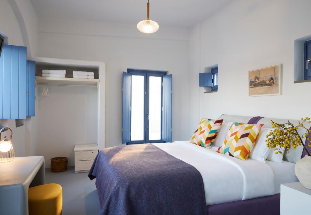 Postel nebo postele na pokoji v ubytování Kea Mare LV Villas