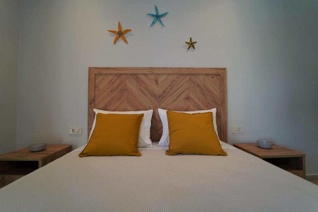 Letto o letti in una camera di MERAVIGLIA