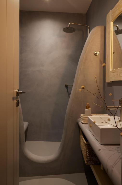 Koupelna v ubytování Kea Mare LV Villas