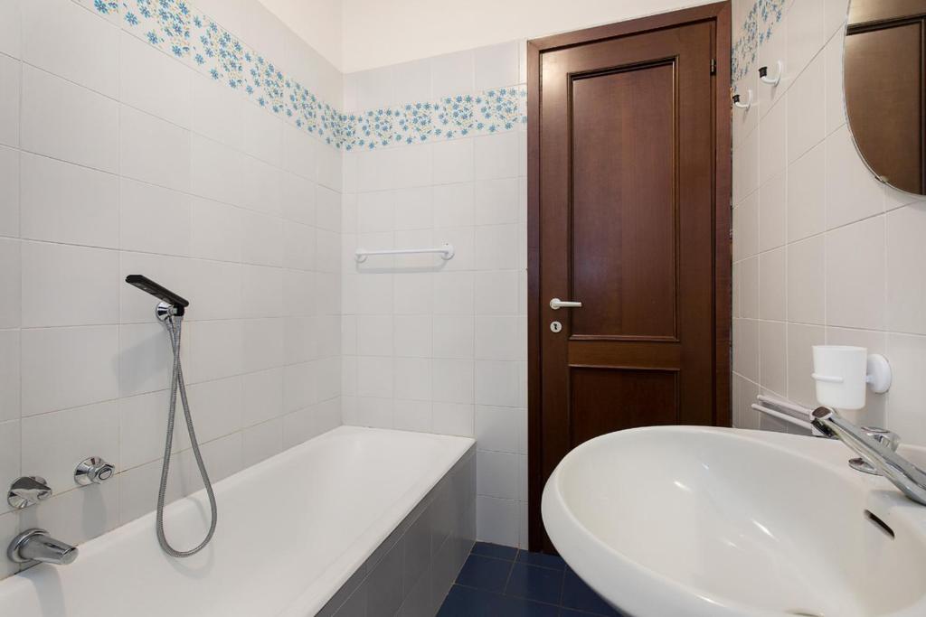 A bathroom at Ca' del Bosco