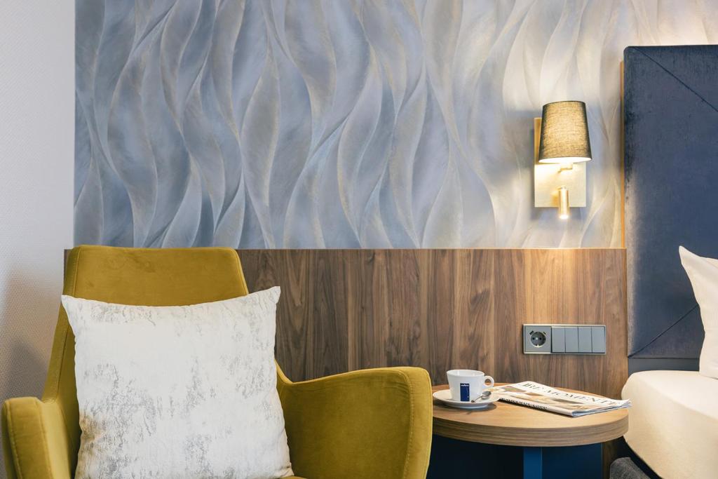 Posezení v ubytování Hotel & Restaurant Rose