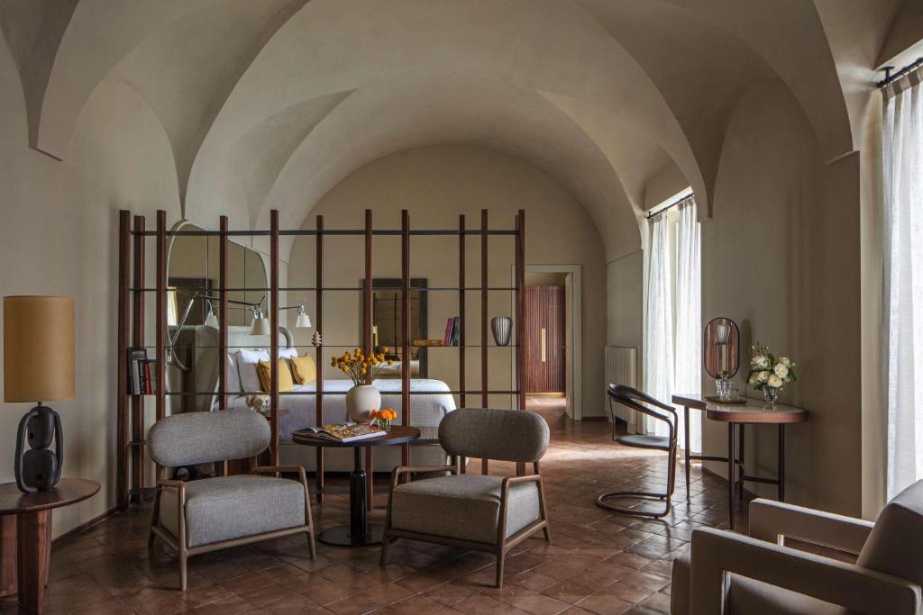 Гостиная зона в Anantara Convento di Amalfi Grand Hotel