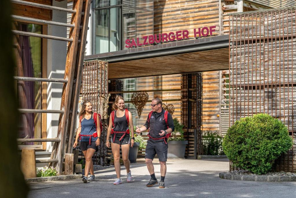 Hostia v ubytovaní Hotel Salzburger Hof Leogang