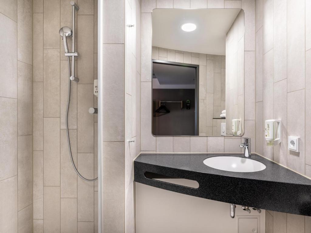 Koupelna v ubytování B&B HOTEL Wien-St-Marx