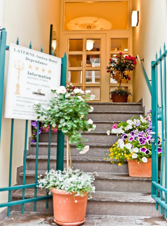 Exteriér nebo vchod ubytování Suiten Hotel Dependance Laterne