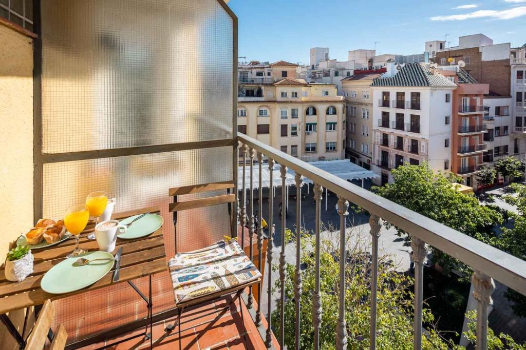 Balkón alebo terasa v ubytovaní WonderStays Apartamentos Morgan