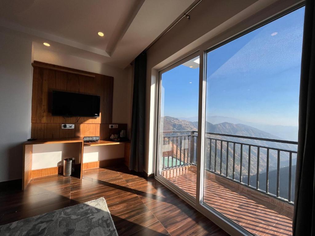 Vista general de una montaña o vista desde el hotel