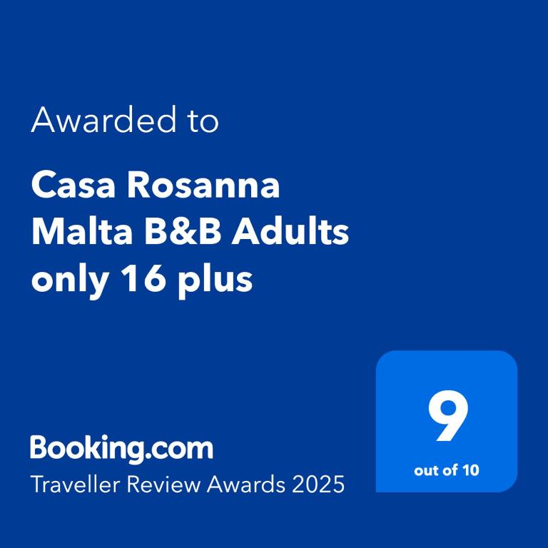 Casa Rosanna Malta B&B Adults only 16 plus - 13
