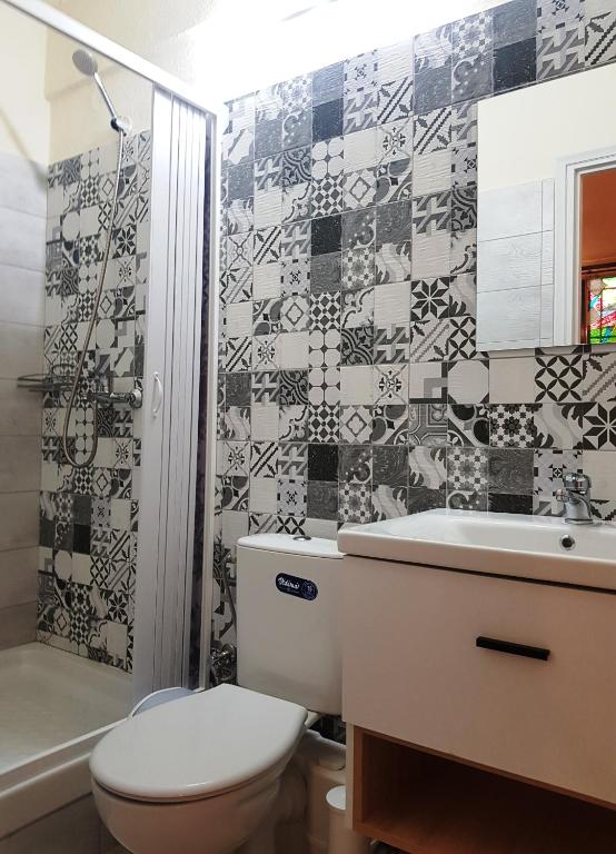 Koupelna v ubytování Nomads Rooms