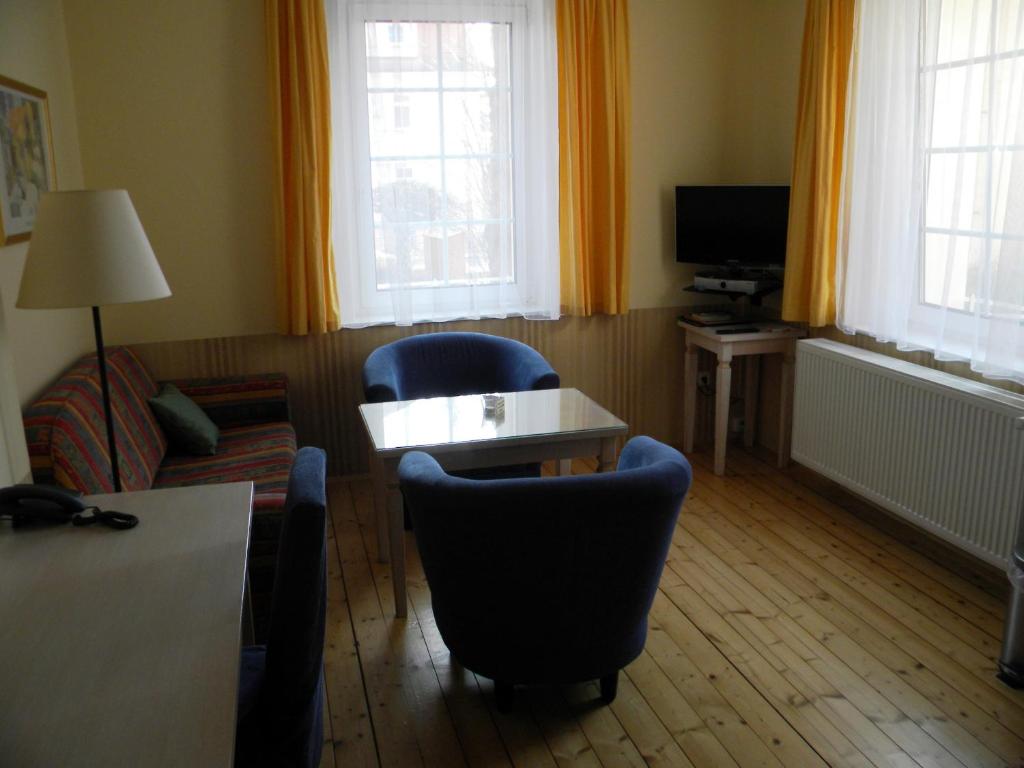 TV a/nebo společenská místnost v ubytování Apartment Barbara