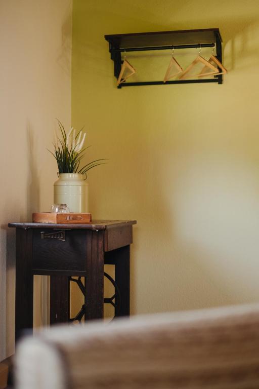Pension und Gastwirtschaft Mareile am Rennsteig - Habitación Doble Con Baño Privado