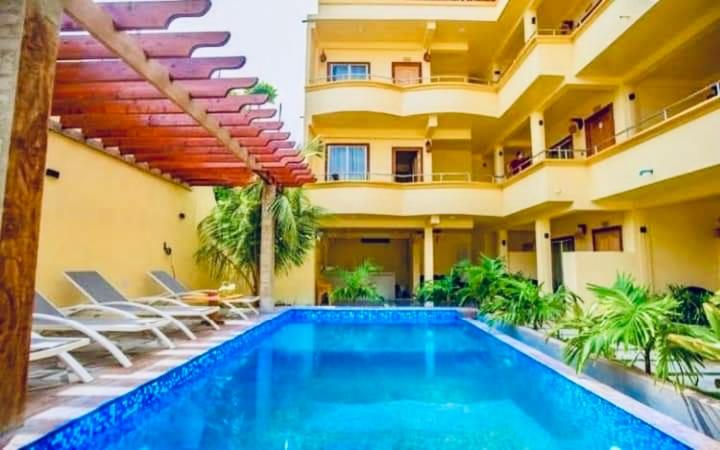 Bazén v ubytování Sorenzo Maldives nebo v jeho okolí