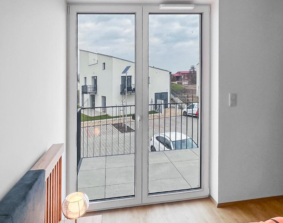 Balkón nebo terasa v ubytování Apartmán Pod Římským vrchem