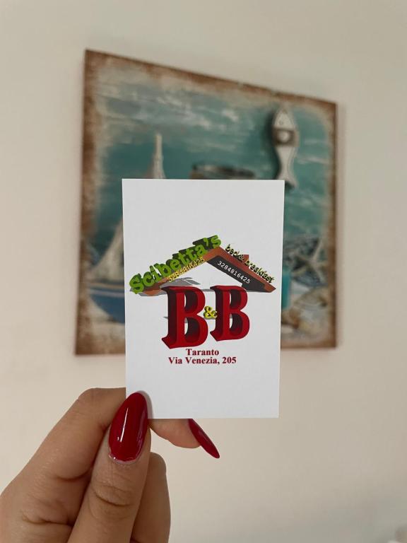 Certifikát, hodnocení, plakát nebo jiný dokument vystavený v ubytování Scibetta's B&B