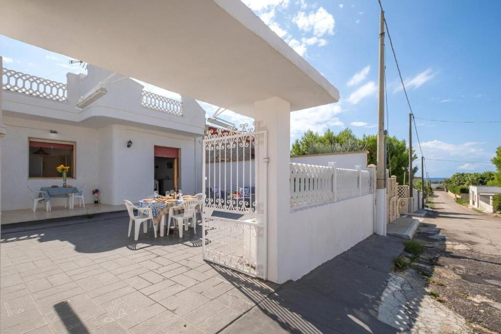 En balkon eller terrasse på Villa Heart Island Vista Mare