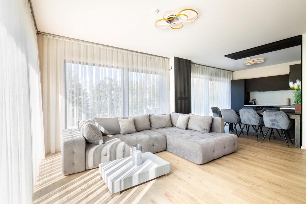 Kuchyň nebo kuchyňský kout v ubytování Optimus Residence