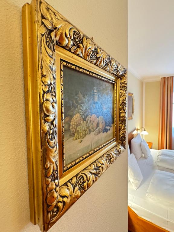 Postel nebo postele na pokoji v ubytování Hotel Haimerlhof