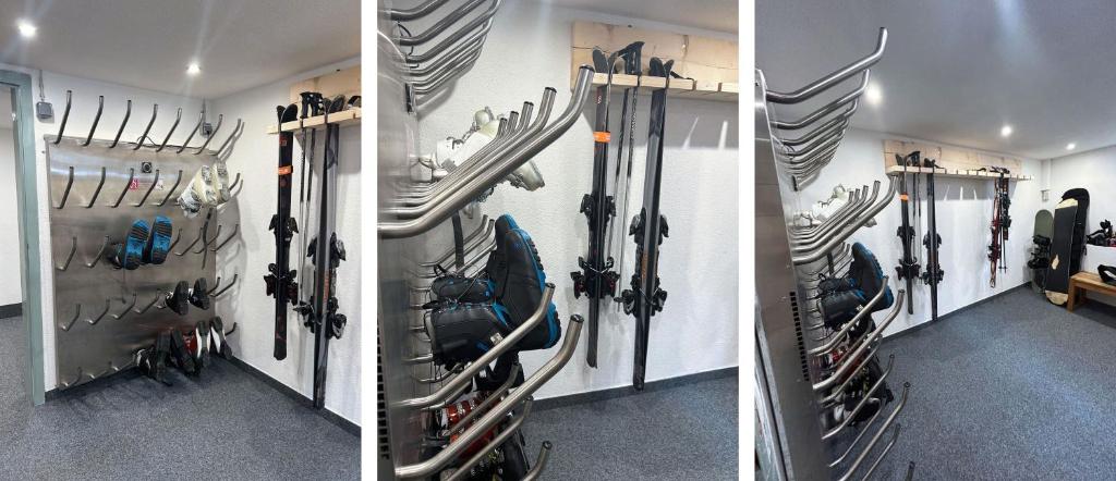 Fitness centrum a/nebo fitness zařízení v ubytování Alpha Apartments