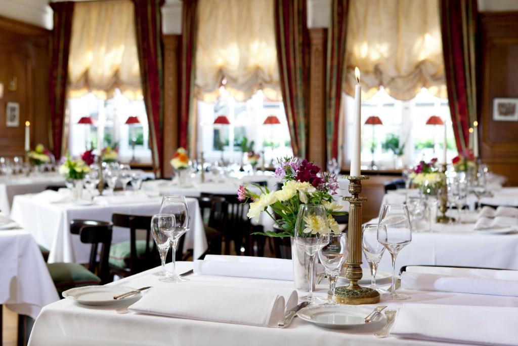 Restaurace v ubytování Hotel Goldener Anker