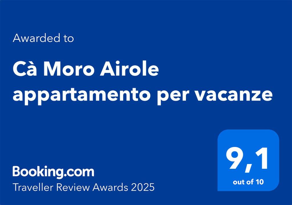 Cà Moro Airole appartamento per vacanzeに飾ってある許可証、賞状、看板またはその他の書類
