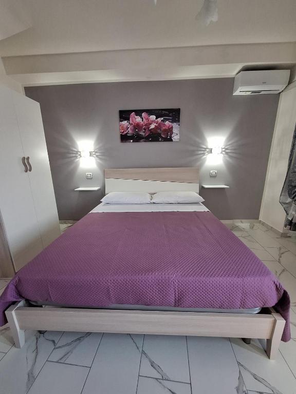 Postel nebo postele na pokoji v ubytování Casa Vacanze Belvedere