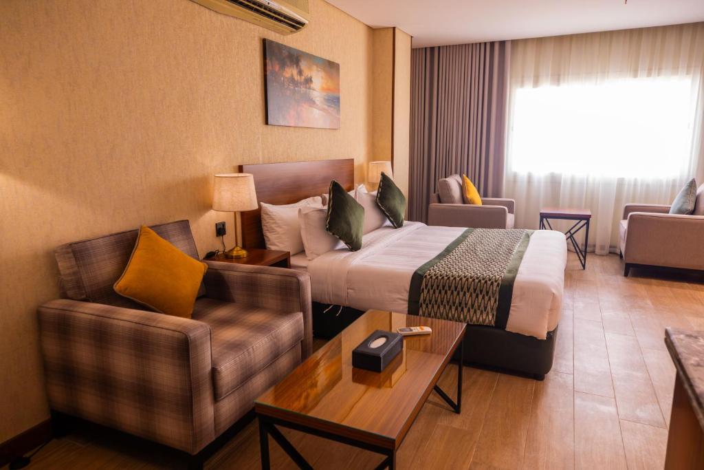 Posezení v ubytování سويت بارك جدة - Suite Park Jeddah